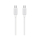Kabel USAMS Kabel US-SJ691 60W USB-C do USB-C 1m biały